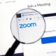 Zoom Communications sito e logo (© Depositphotos)